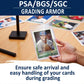 Kitoyz Semi Rigid Card Holder For Trading Cards, Penny Card Sleeves With 1/2 Lip Baseball Card Protector For Psa, Sgc, Bgs, Csg