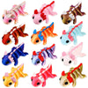 Honoson 12 Pcs 3D Printed Fidget Toy 3D Printed Cats Small Animal Toy Flexible Cute Articulating Pet Stress Relief Fidget Toys f