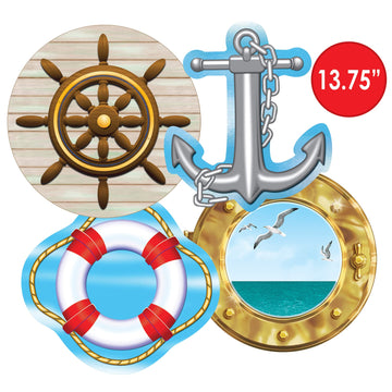 Beistle Nautical Cutouts