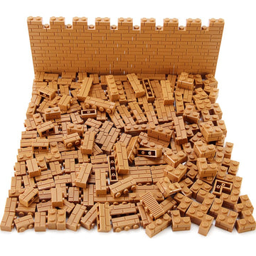 Feleph 260 Pieces Masonry Profile Bricks Set Multicolor Building Blocks For Wall Moc Parts And Pieces Diverse Bulk Toy Set Compa