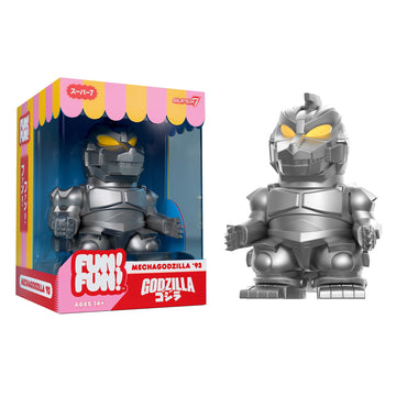Super7 Fun! Fun! Toho Mechagodzilla '93 Vinyl Figure - 5'' Toho Godzilla Action Figure Kaiju - Classic Movie Monster Fans Collec