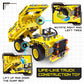Stem / Building Toy For Ages 5, 6, 7, 8, 9, 10, 11, 12 Years Old Kid, Boy, Girl - 2-In-1 Truck Airplane Take Apart Toy, 361 Pcs Diy Building Kit, Learning Engineering Construction Toy, Ideal Gift