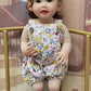 TERABITHIA 22 Inches Cute Lifelike Happy as Can be Reborn Baby Doll Crafted in Full Body Silicone Vinyl Anatomically Correct Realistic Smiling with Teeth Newborn Toddler Dolls Washable Girl WW01379-b