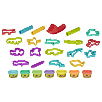 Play-Doh Makin' Animals Create It Kit For Kids 3 Years And Up With 7 Non-Toxic Colors