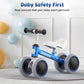 Baby Balance Bike For 1 Year Old, Toddler First Balance Bike, No Pedal Infant 4 Wheels Baby Walker First Birthday Gift, Mini Bik