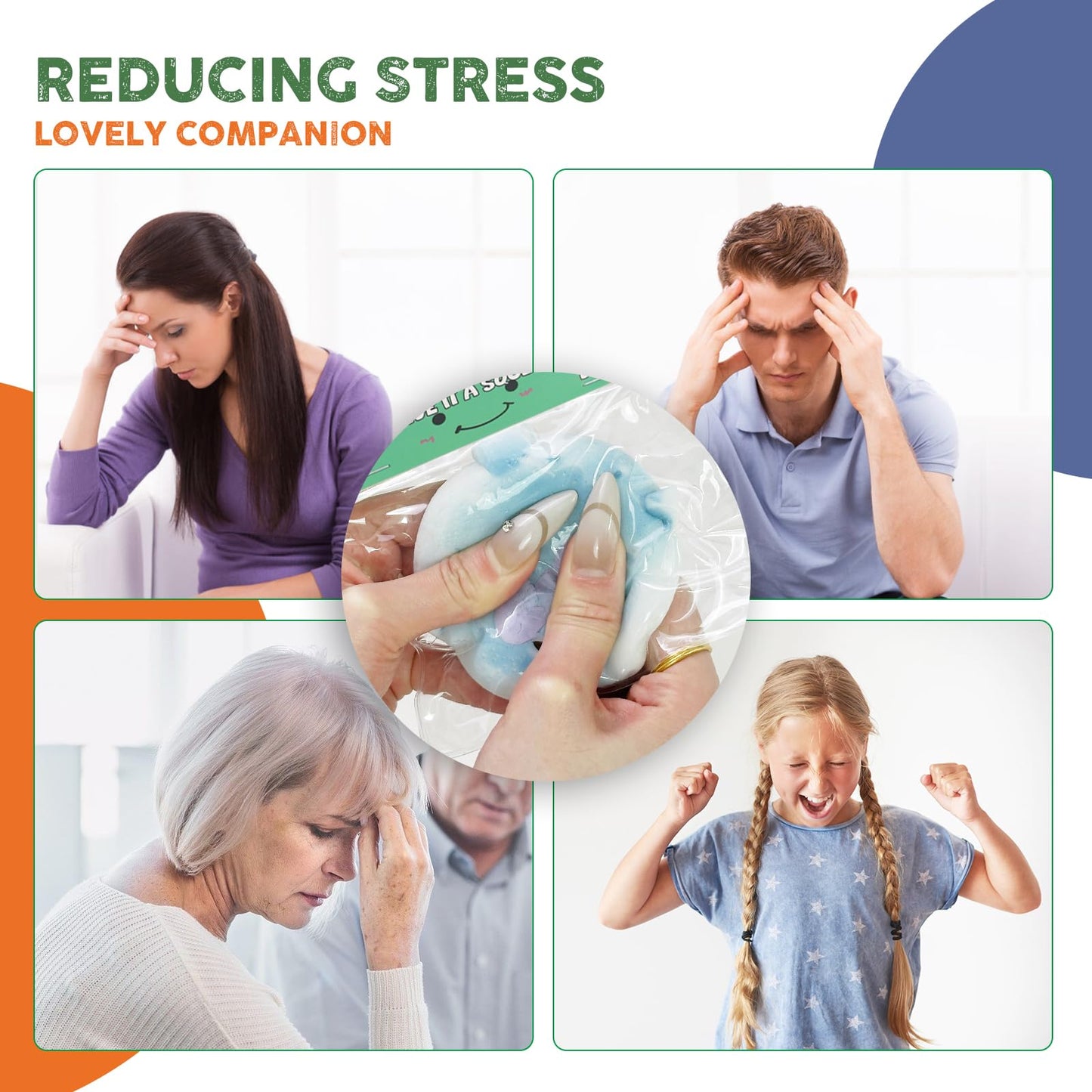 Taba Squishy Toys Cat Paw Squishy Toys Cat Paw Squeeze Toys  Fidget Toys Silicone Squeeze Toy for Stress Relief Cute Soft Squeeze Fidget Toys Party Favors Gift for mature-themed (Blue Pufferfish)