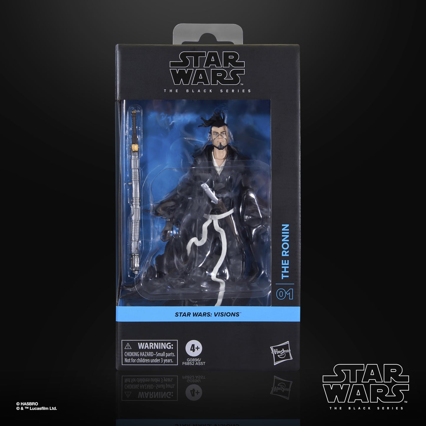 STAR WARS The Black Series Ronin 6 Inch Action Figure - Multicolor, Plastic, Model G0896