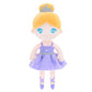 Gloveleya Baby Doll Girl Gift Ballerina Plush Soft Doll Light Purple 13 Inch With Gift Box