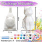 Goodyking DIY Cat Night Light Art Kit - 2pcs, Painting Set for Kids Ages 4-12, Cat Craft Gift