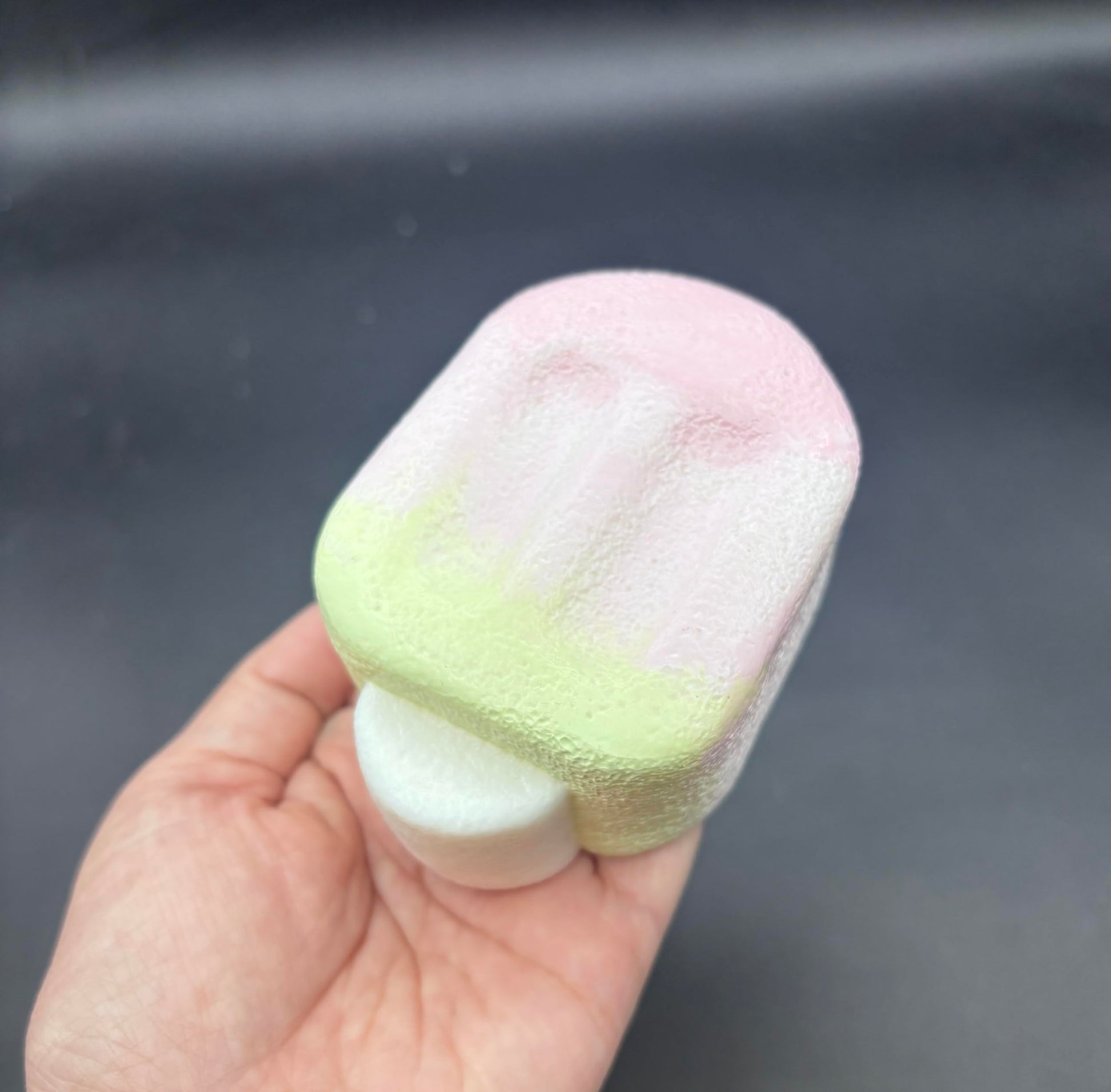 Frozen Butter Strawberry Popsicle moldable taba Squishy