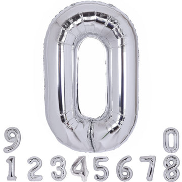 40 Inch Number 20 Balloon Silver Jumbo Giant Big Large Number 20 Foil Mylar Silver Balloons 20Th Birthday Party Anniversary Deco