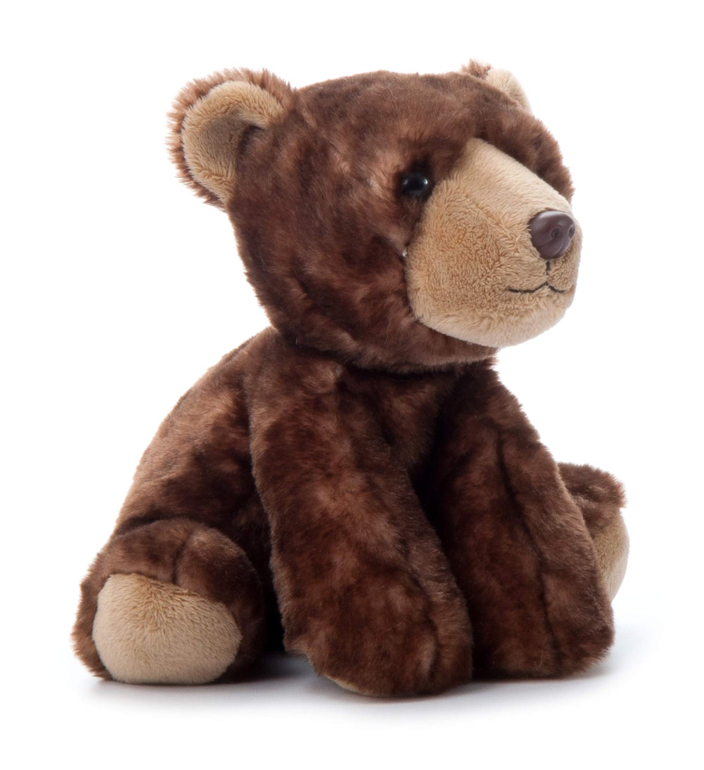 The Petting Zoo Brown Bear Plush Toy, 9 inch Stuffed Animal, Gifts for Kids, Soft Plush, Model 420115
