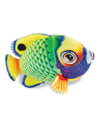 Real Planet Sea Life Plush - Soft Stuffed Animal Gift For Kids All Ages, Sea Ocean Fishing Plushie, Fun Christmas Birthday Gifts (Striped Angel Fish, 6.5') (Green)