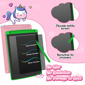 Leyaoyao 2 Pack Lcd Writing Tablet 8.5Inch With 2 Bag - Colorful Toddler Doodle Board Drawing Tablet, Learning Educational Drawi