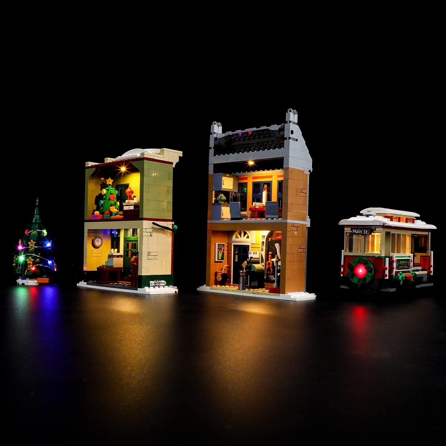 Briksmax Led Lighting Kit For Lego-10308 Holiday Main Street - Compatible With Lego Icons Building Model- Not Include Lego Set