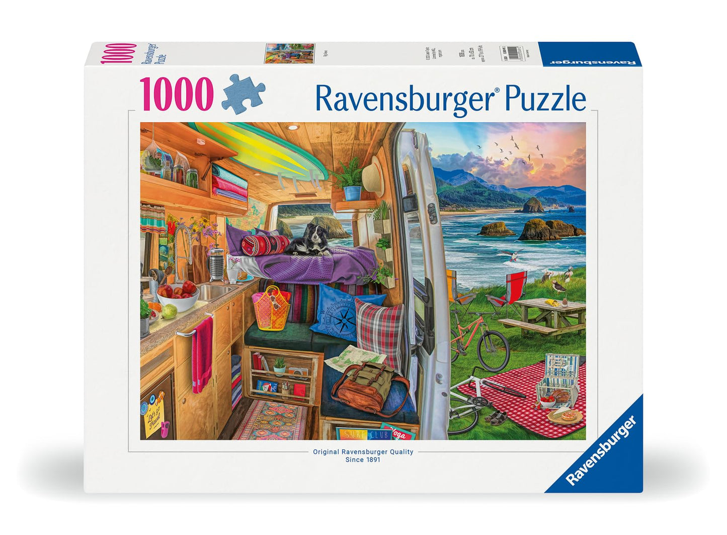 Ravensburger Rig Views 1000 Piece Jigsaw Puzzle For Adults - 12000491 - Handcrafted Tooling, Made In Germany, Every Piece Fits Together Perfectly