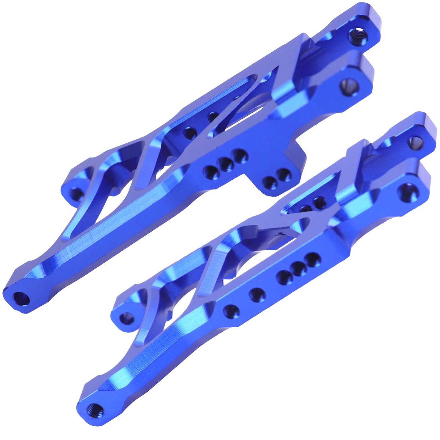 Vgoohobby Aluminum Suspension A-Arms Set w/Tie Bar Front Rear Upgrades Parts Compatible with 1/10 Traxxas Slash 2WD RC Car,Repla