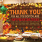 Fall Thanksgiving Backdrop Fall Thank You for All You Do Photography Backgound Thanksgiving Appreciated Friendsgiving Give Thank