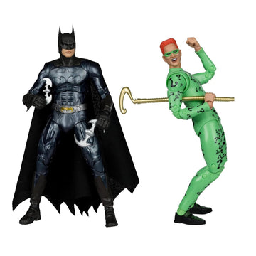 Mcfarlane Toys Batman Forever Dc Multiverse 7-Inch Batman And Riddler Action Figures (2 Items)