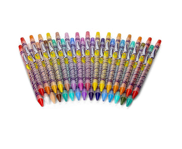 Crayola Twistables Colored Pencils, Always Sharp, 30 Count, Assorted Colors, Wood, Model 68-7409