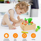 Ancaixin Montessori Toys For 1 Year Old, Magnetic Wooden Toys For 12 Months Boys And Girls, Educational Carrot Toy For Toddlers,