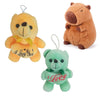 Eitheo Teddy Green Yellow Capybara Soft Toy Pack 3 Soft Plush Stuffed Animals For Kids Boys Girls | Gift Set