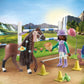 Playmobil Horses Of Waterfall: Jumping Arena With Zoe And Blaze