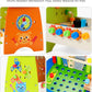 Ohuhu Kids Tool Set: 89Pcs Wooden Toddler Tool Workbench Toy Set with Construction Learning Educational Bench Play Toys for Boys