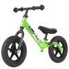 Royalbaby Kids Balance Bike Ultralight Durable Aluminum Alloy Frame 12 Inch EVA Wheel for Toddlers Age 2~5 Years, Green