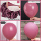 Partywoo Opera Mauve Balloons, 100 Pcs Boho Pink Balloons Different Sizes Pack Of 18 Inch 12 Inch 10 Inch 5 Inch Mauve Pink Balloons For Balloon Garland Or Balloon Arch As Party Decorations, Pink-F02