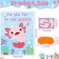 B1ykin Party Pin The Tail Games - Pin The Tail on The Poster Stickers Game Poster Photo Prop Decor, Sticker Game DIY Craft Proje
