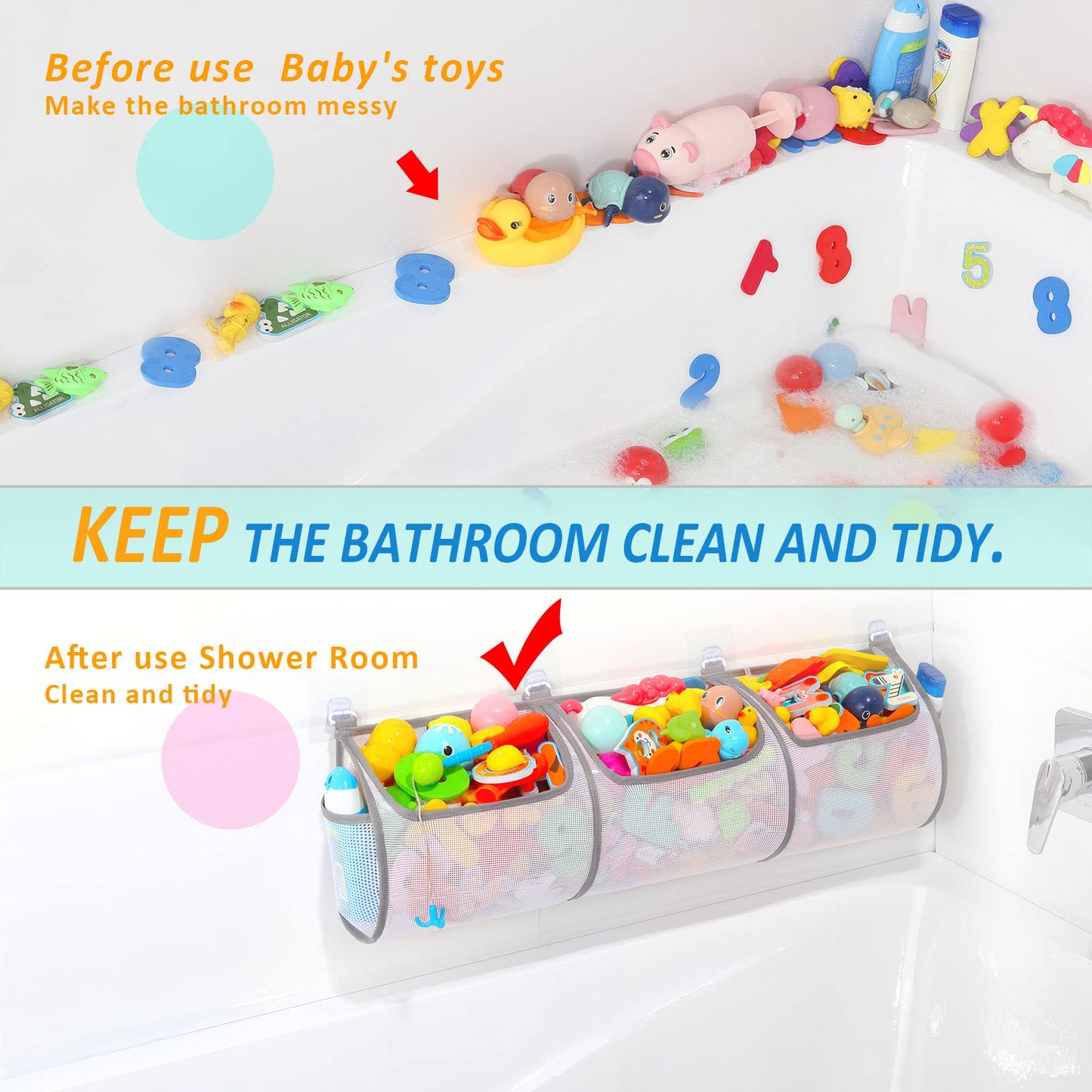 Ligereza Bathtub Toy Holder
