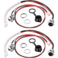 Hestya 2 Packs Charging Port Replacement (3 Prong) Smart Self-Balancing Charging Port Replacement Compatible With Hoverboard Scooter Swegway Swagtron Swagboard Cho