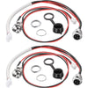 Hestya 2 Packs Charging Port Replacement (3 Prong) Smart Self-Balancing Charging Port Replacement Compatible With Hoverboard Scooter Swegway Swagtron Swagboard Cho