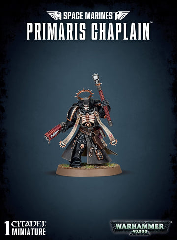 Games Workshop 99120101180 Space Marines Primaris Chaplain Plastic Kit