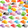 Colingmill 36 Pcs Mini Resin Axolotl Figurine Axolotl Valentine Gifts Tiny Animal Figurines Small Charm Ornament for DIY Craft D