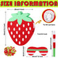 Sosation Jungle Safari Pinata - 12.6x11.8x2.4 inches, Red Paper, Birthday Party Decorations with Blindfold, Bat, and Confetti