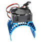 Sharegoo Alloy Heat Sink Heatsink With 5V Cooling Fan For 1/10 Car 540 550 3650 Size Brushless Engine Motor Rc Car Truck Buggy C