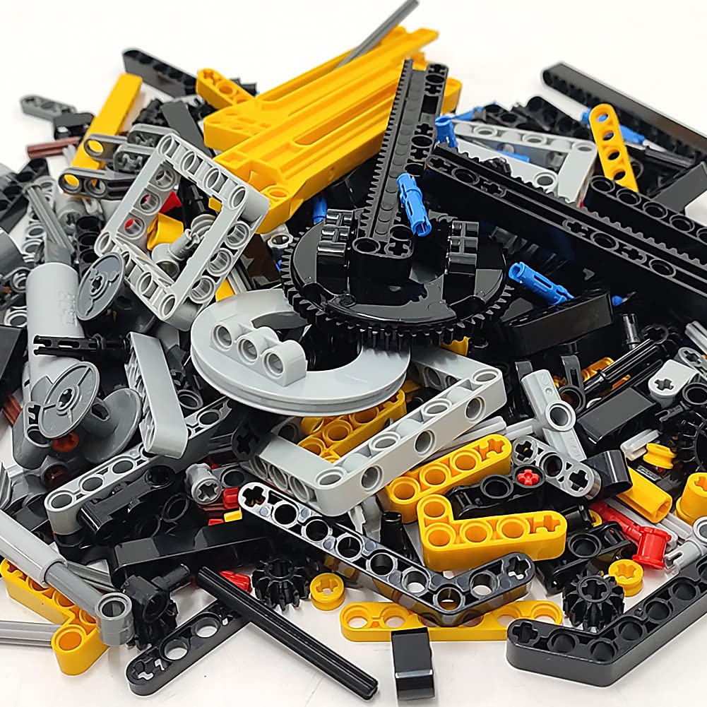 Zhx Technical Parts Beams Axles Connectors Bricks Sets - 457 Pieces, Chassis Frame Liftarm Push Rods For Technic Car Moc Building Block Toys
