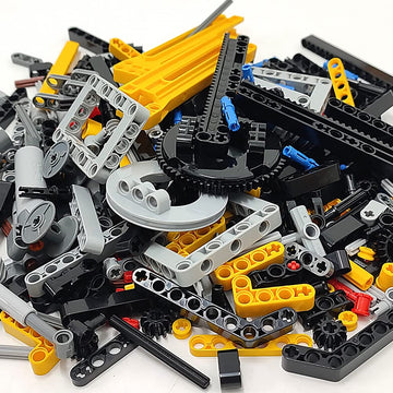 Zhx Technical Parts Beams Axles Connectors Bricks Sets - 457 Pieces, Chassis Frame Liftarm Push Rods For Technic Car Moc Building Block Toys
