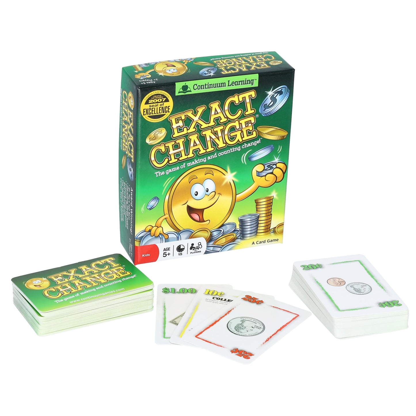 Exact Change Card Game - Educational Money Counting Game For Kids
