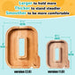 Summidate Wooden Letter Piggy Bank| Piggy Bank For Boys Girls Toddler| Alphabet Q Money Bank| Coin Bank Birthday Gift For Kids|2024 Graduation Money Box (Q)