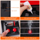 Kids Grill Playset with Apron Hat for Cooking Food Smoke Sound Light Outdoor Toy Pretend Play Set Kitchen Accessories BBQ Campin