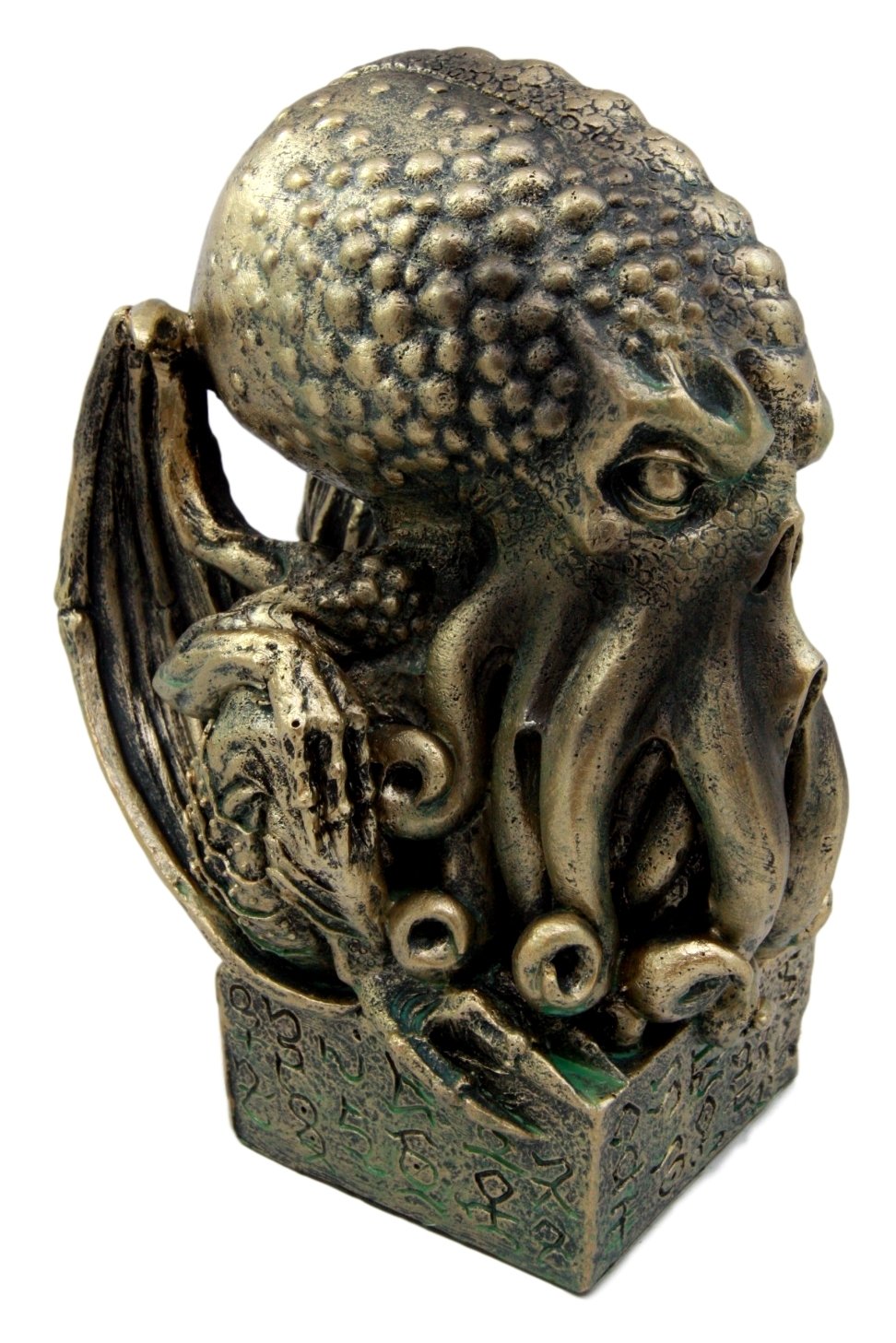 Ebros Ocean Terror The Call Of Cthulhu Skull Figurine 7' H Kraken Giant Sea Monster Octopus Sculpture The Ancient One Primordial High Priest Nautical Decor Giant Octopus Monster Statue
