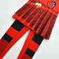 Enqange Girls Halloween Rise Red Costumes Princess Jumpsuits Kids Jumpsuit Carnival Party Dress Up Outfits