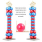 Auihiay 14 Sizes Adjustable Wood Balloon Sizer Ruler - Measurement Tool for Balloon Decorations, Arches, Columns, Rings, Towers