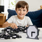 Bestoyz Building Bricks 1000 Pieces - Classic ABS Plastic Blocks in Black, Dark Grey, Light Grey & White, Model 609