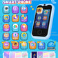 Eltrynic Kids Smart Toy Phone Girls Toy, Toddler Touchscreen Game Phone For 3 4 5 6 7 Year Old Girl Boy, Christmas Birthday Gifts For Children Age 3-7, Mp3 Music Player With Dual Camera (Blue)
