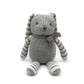 Fluffyfun Plush Baby Bunny Rabbit Stuffed Animal Toy (Grey)