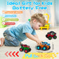 Oriate Monster Truck Toys Cars for Kids Boys Girls, Cool Stuff Diecast Toy Pull Back Monster Trucks Toys, Battery Free Stunt Tru